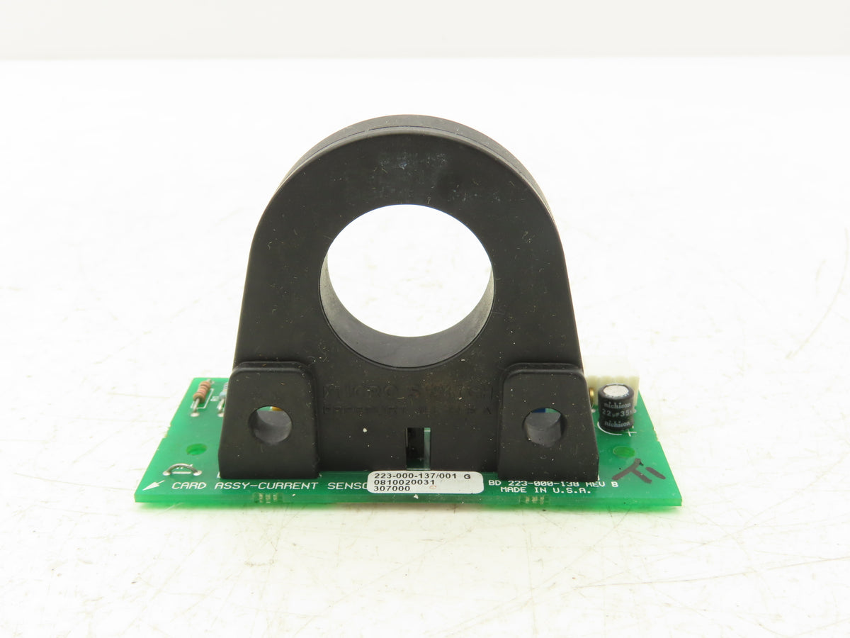 Raymond 223-000-137/001 G Dockstocker Forklift Current Sensor PCB Off DSS-350TT