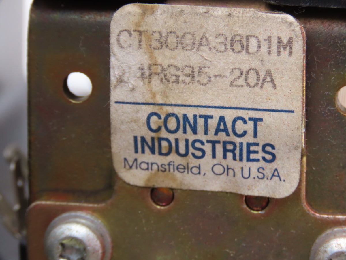Raymond CT300A36D1M Forklift Motor Contactor Control Assembly Off DSS-350TT