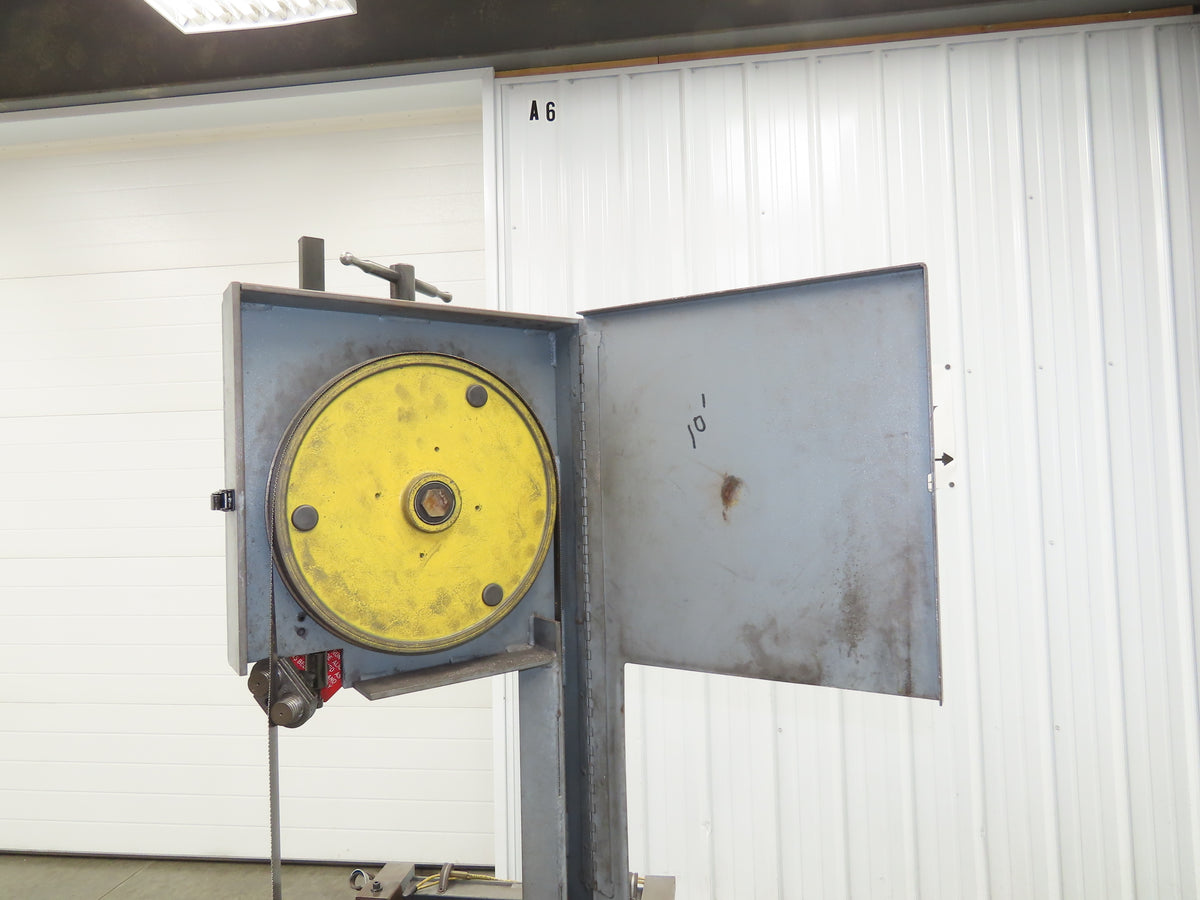 Dake Parma Work-A-Matic Vertical Bandsaw Gravity Feed 9" Throat 3/4Hp 3Ph Metal