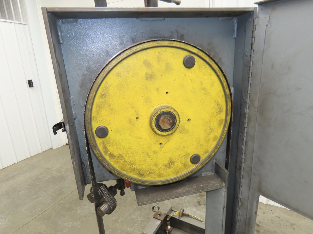Dake Parma Work-A-Matic Vertical Bandsaw Gravity Feed 9" Throat 3/4Hp 3Ph Metal
