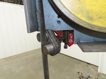 Dake Parma Work-A-Matic Vertical Bandsaw Gravity Feed 9" Throat 3/4Hp 3Ph Metal