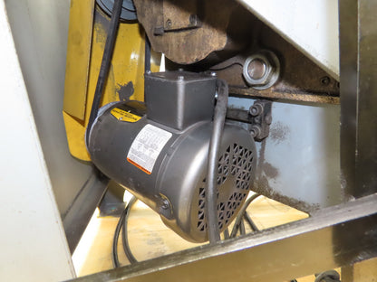 Dake Parma Work-A-Matic Vertical Bandsaw Gravity Feed 9" Throat 3/4Hp 3Ph Metal