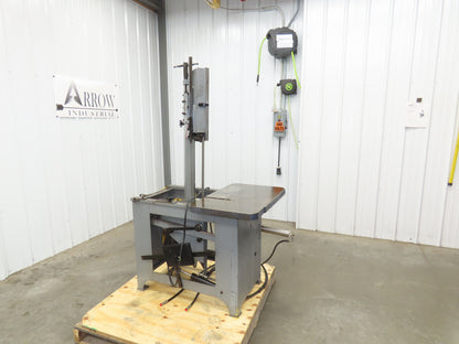 Dake Parma Work-A-Matic Vertical Bandsaw Gravity Feed 9" Throat 3/4Hp 3Ph Metal