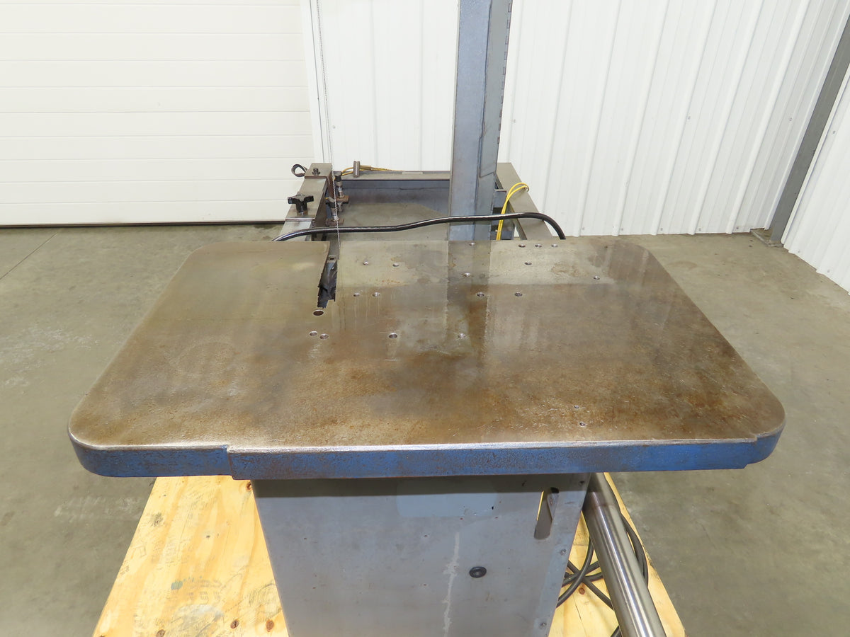 Dake Parma Work-A-Matic Vertical Bandsaw Gravity Feed 9" Throat 3/4Hp 3Ph Metal