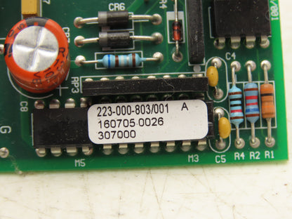 Raymond 223-000-803/001 A Dockstocker Forklift Lift Driver PCB Off DSS-350TT