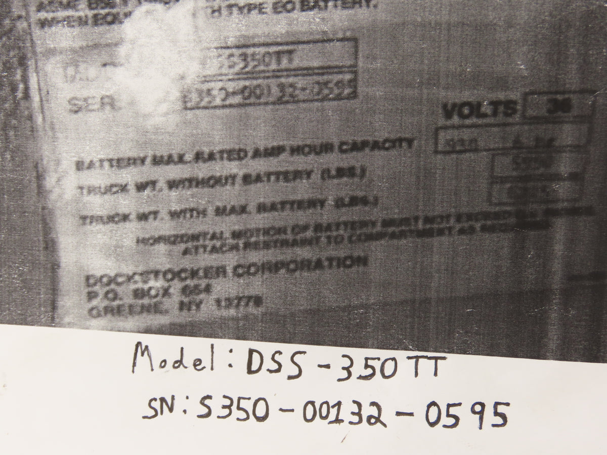 Raymond 223-000-803/001 A Dockstocker Forklift Lift Driver PCB Off DSS-350TT