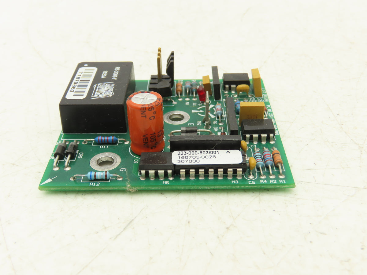 Raymond 223-000-803/001 A Dockstocker Forklift Lift Driver PCB Off DSS-350TT