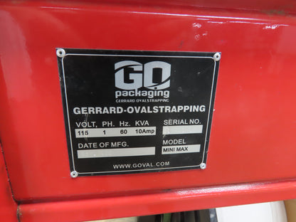 Mini Max Samual Tabletop Polypropylene Strapping Sealer Machine 115V
