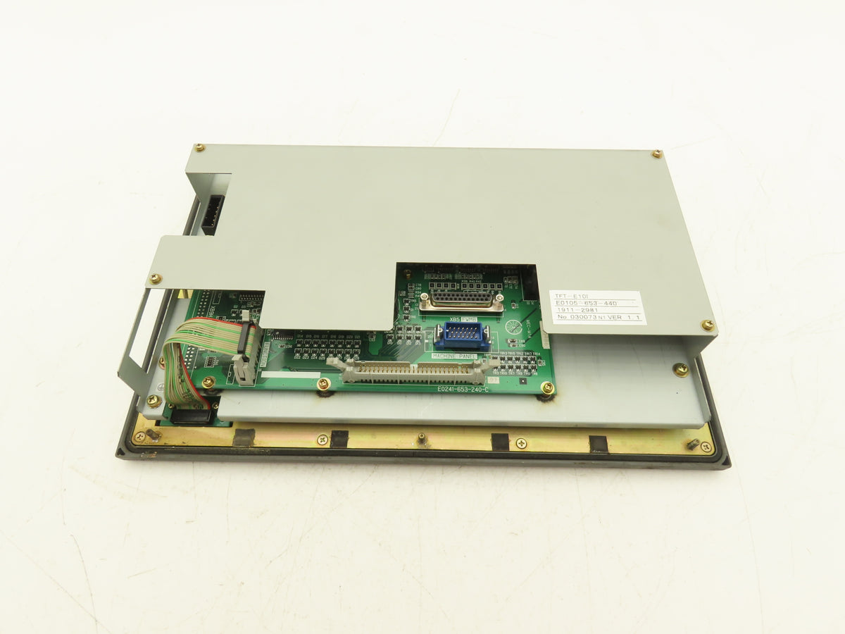 Okuma E0105-653-440 OSP-E100M HMI Touchscreen Operator Control Panel Version 1.1