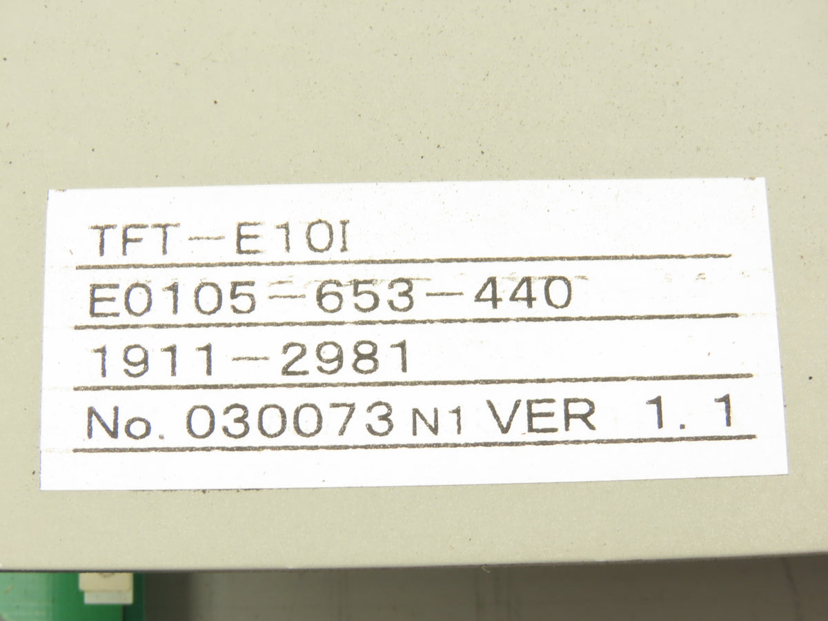 Okuma E0105-653-440 OSP-E100M HMI Touchscreen Operator Control Panel Version 1.1