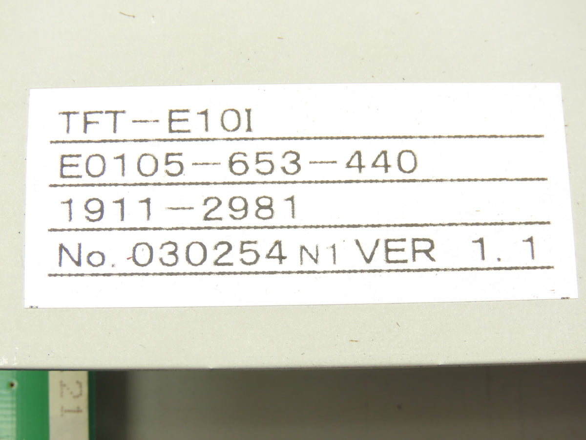 Okuma E0105-653-440 OSP-E100M HMI Touchscreen Operator Control Panel Version 1.1