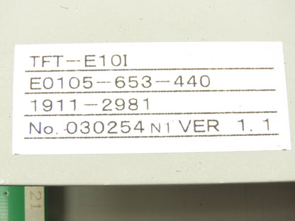 Okuma E0105-653-440 OSP-E100M HMI Touchscreen Operator Control Panel Version 1.1