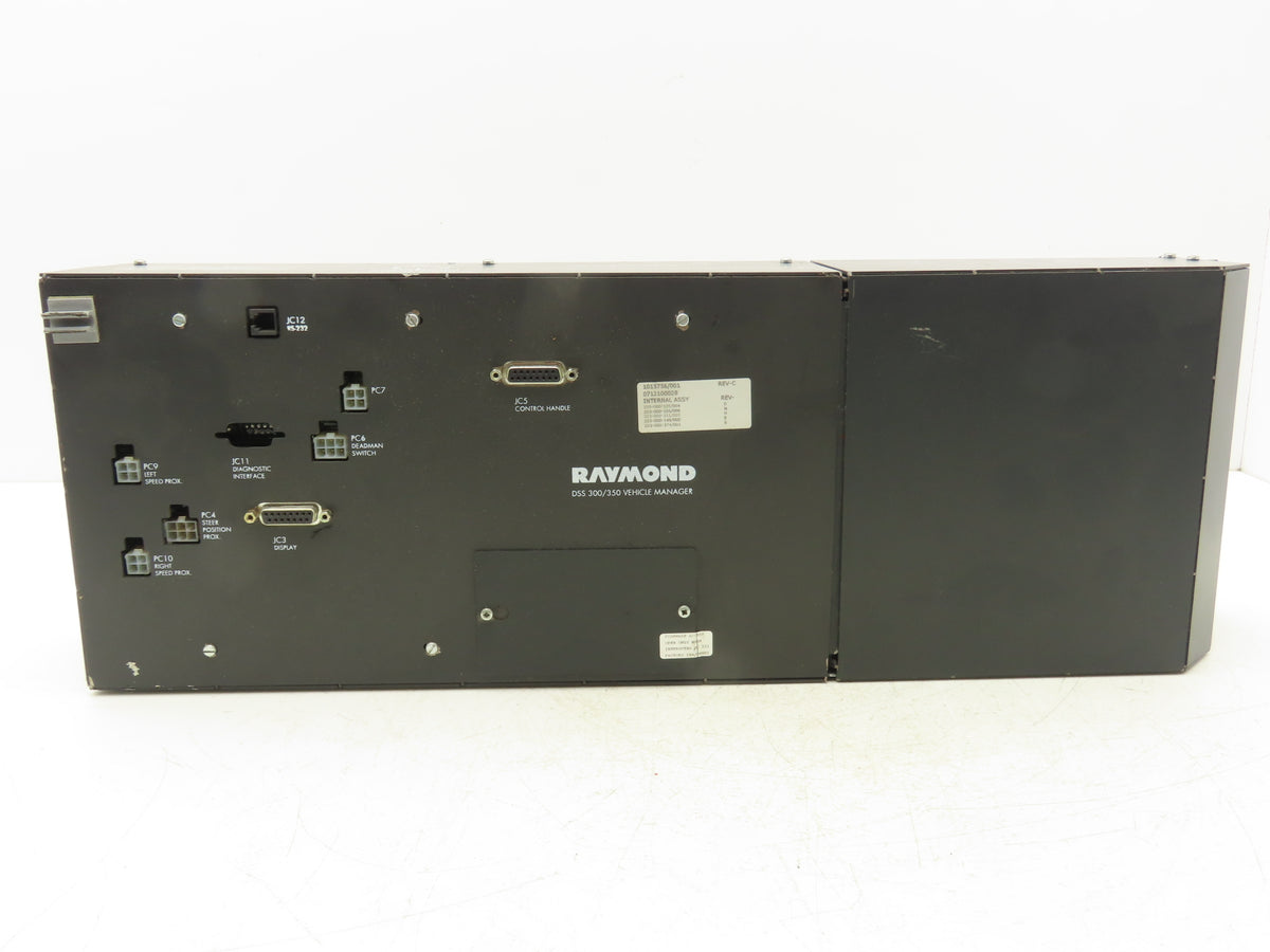 Raymond 1015756/001 Dockstocker Forklift DSS300/350 Vehicle Manager Off DSS350TT