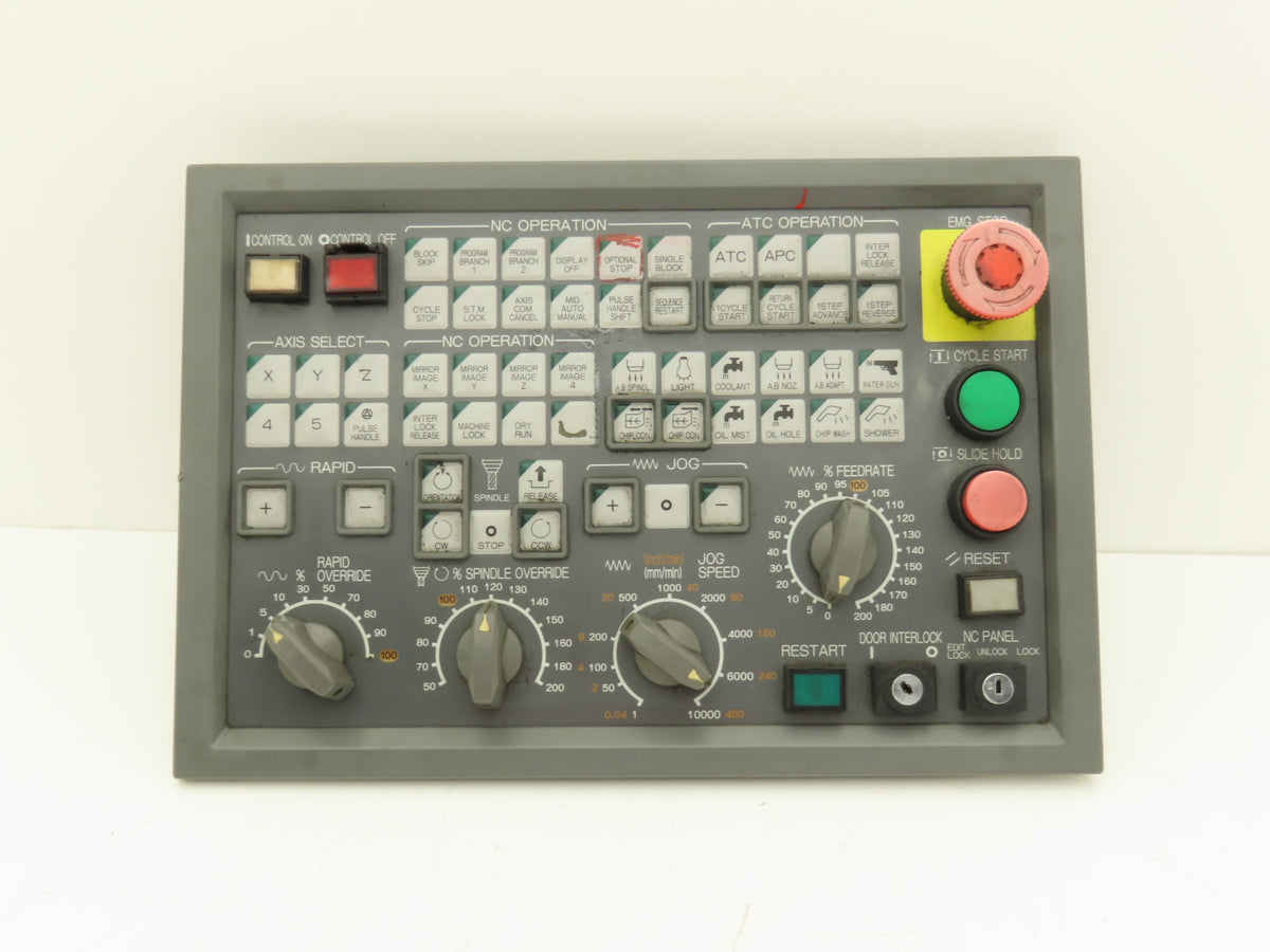 Okuma MPN7000M-S Operator Control Panel E0105-566-103-3