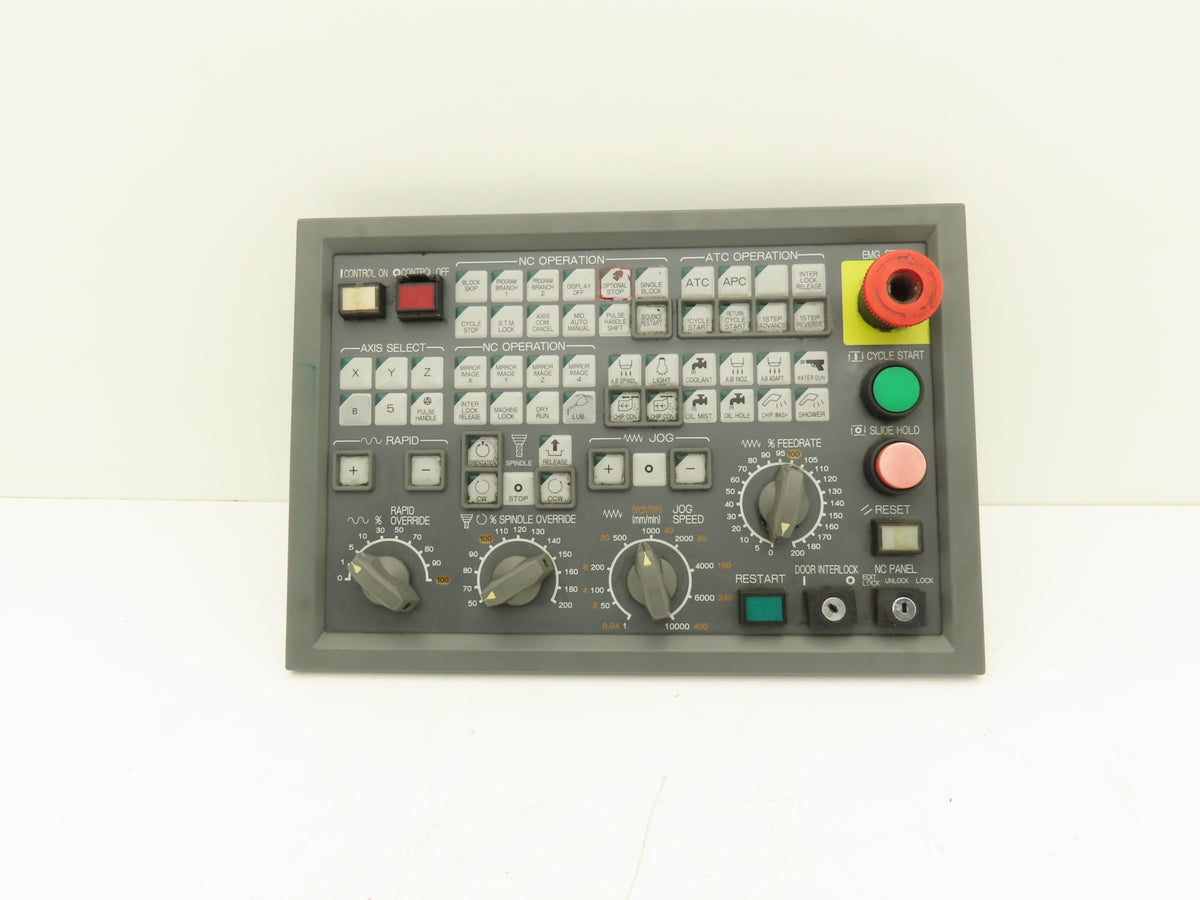 Okuma MPN7000M-S Operator Control Panel E0105-566-103-3