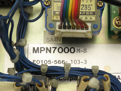 Okuma MPN7000M-S Operator Control Panel E0105-566-103-3