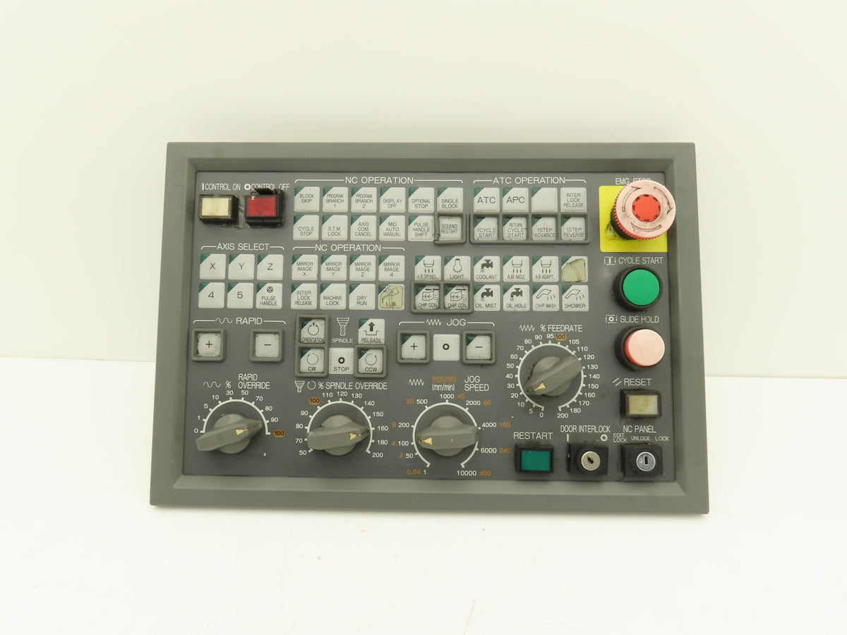 Okuma MPN7000M-S Operator Control Panel E0105-566-103-3