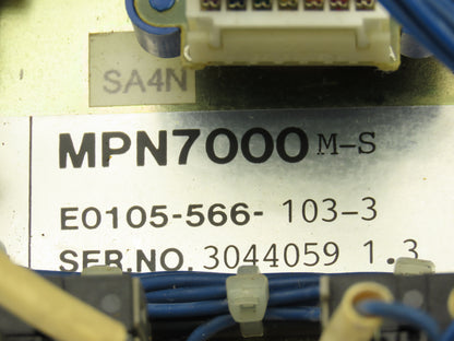 Okuma MPN7000M-S Operator Control Panel E0105-566-103-3