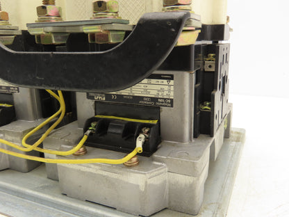 Fuji SC-10N Reversing Contactor 150 Hp 3 Ph 660 VAC 200-250 VAC 200-220VDC