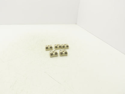 Weco 560 Ceramic Terminal Block 2-Pole 380V 1-1/4"x 1-9/16"  Lot of 5