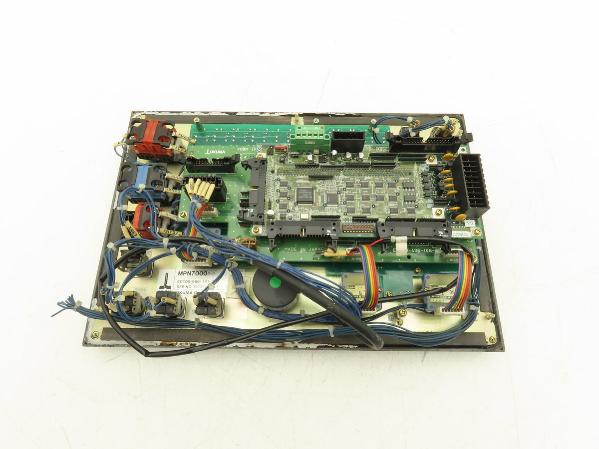 Okuma MPN7000M-S Operator Control Panel E0105-566-103-3