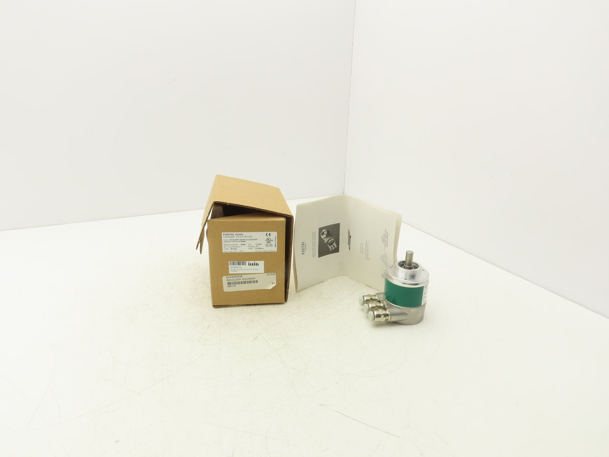 Posital OCD-DPC1B-0012-C100-H3P IXARC Absolute Multiturn Encoder 10-30VDC 12 Bit