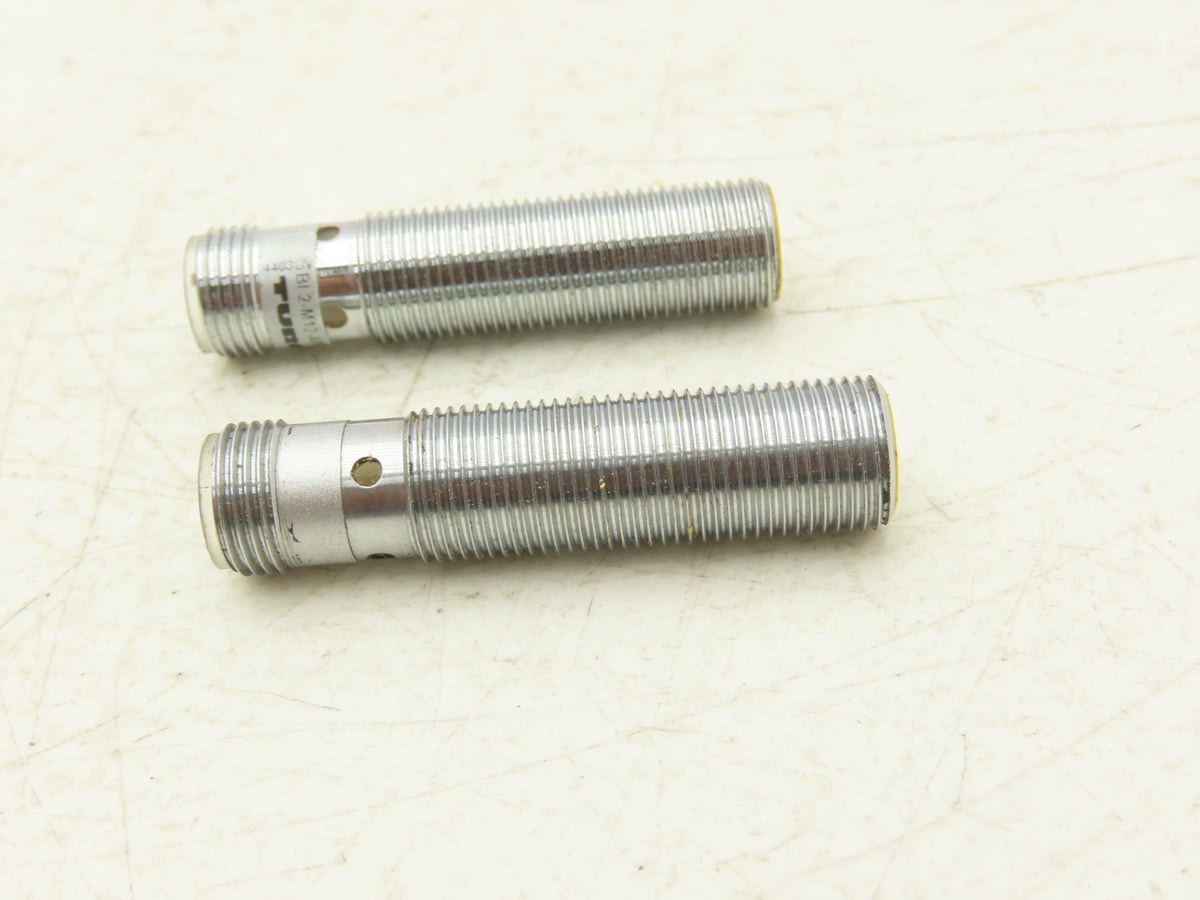 Turck B13U-M12-AP6X-H1141 Inductive Proximity Sensor M12 x 1 Threaded Lot of 2