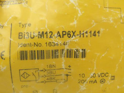 Turck B13U-M12-AP6X-H1141 Inductive Proximity Sensor M12 x 1 Threaded Lot of 2