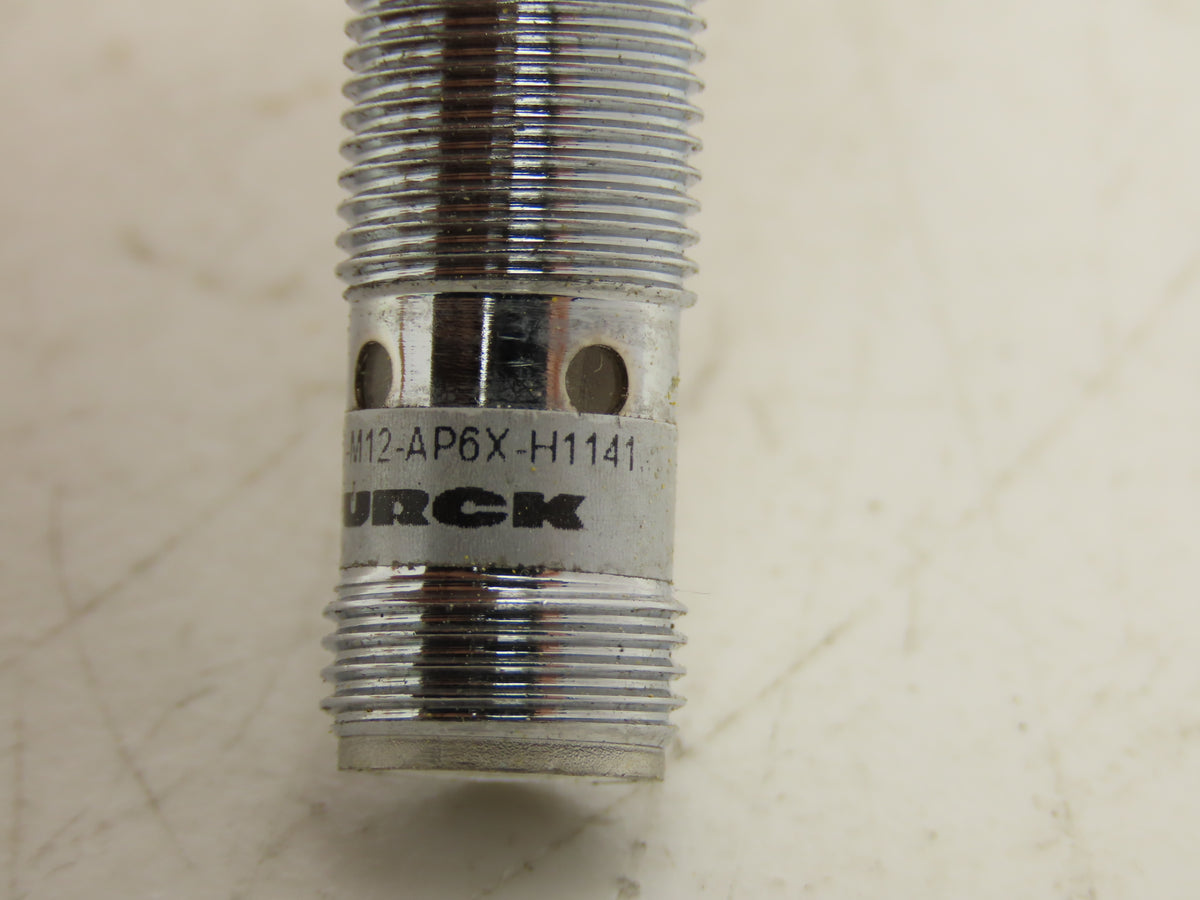 Turck B13U-M12-AP6X-H1141 Inductive Proximity Sensor M12 x 1 Threaded Lot of 2