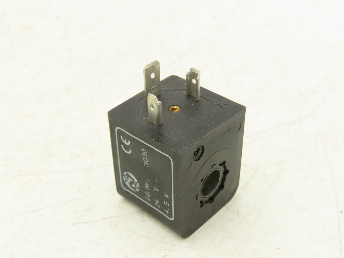 Norgren 3030 IMI Herion Solenoid Coil 24 VDC 4.5 Watt 3 Pin DIN EN 175301-803