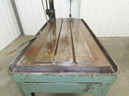 Atlas 1160 Vintage 15" Drill Press 49x21" Slotted Table 4" Stroke 1/2HP 115/230V
