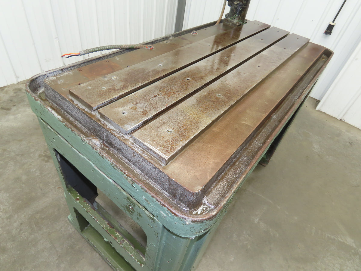 Atlas 1160 Vintage 15" Drill Press 49x21" Slotted Table 4" Stroke 1/2HP 115/230V