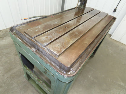 Atlas 1160 Vintage 15" Drill Press 49x21" Slotted Table 4" Stroke 1/2HP 115/230V