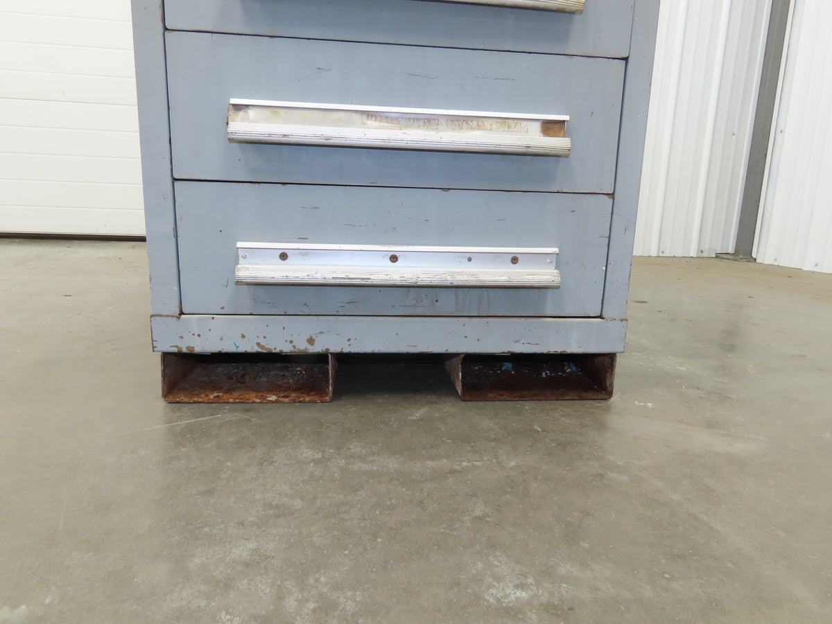 Lyon MSS II Small Tool Cabinet Chest 5 Drawer 23x28x32" Lista Stanley Vidmar