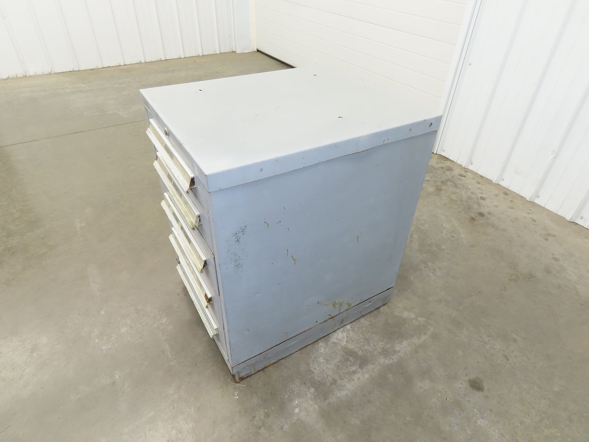 Lyon MSS II Small Tool Cabinet Chest 5 Drawer 23x28x32" Lista Stanley Vidmar