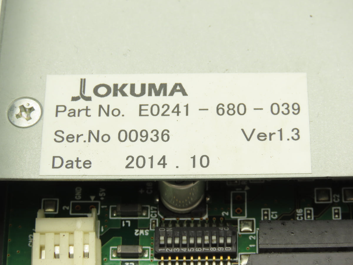 Okuma E0241-680-039 Flash Memory Drive Unit USB Adaptor Circuit Board