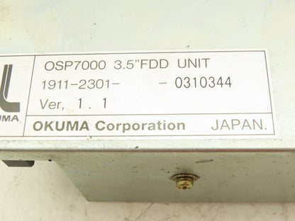 Okuma 1911-2301 OSP7000 3.5" FDD Floppy Disc Drive Emulator
