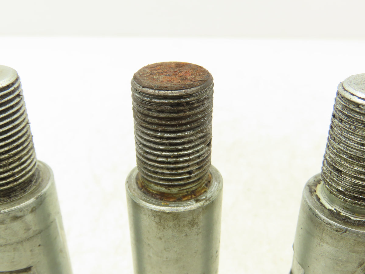 Air Cylinder Shaft Extension Steel Rod 1"x 4-7/16"L  3/4-16 Thread  Lot of 6