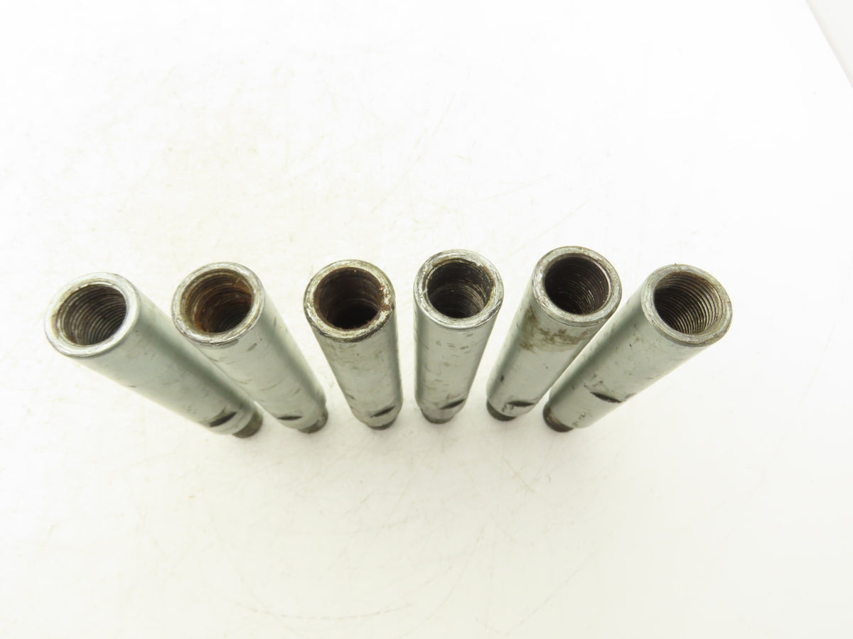 Air Cylinder Shaft Extension Steel Rod 1"x 4-7/16"L  3/4-16 Thread  Lot of 6