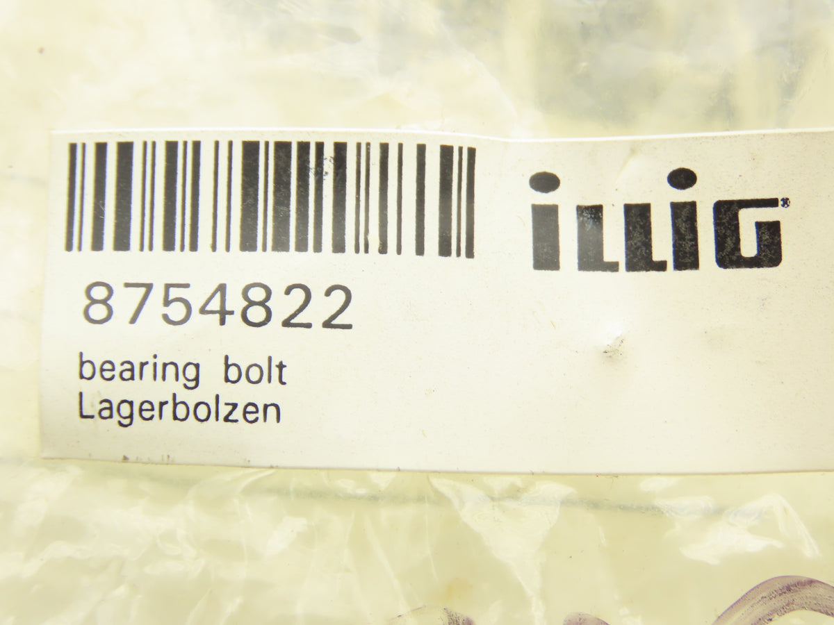 IlliG 8754822 Bearing Stud Mount 15 mm Post Dia 18 mm Length M16-2.0 Lot of 6