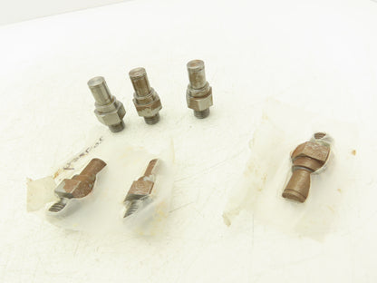IlliG 8754822 Bearing Stud Mount 15 mm Post Dia 18 mm Length M16-2.0 Lot of 6