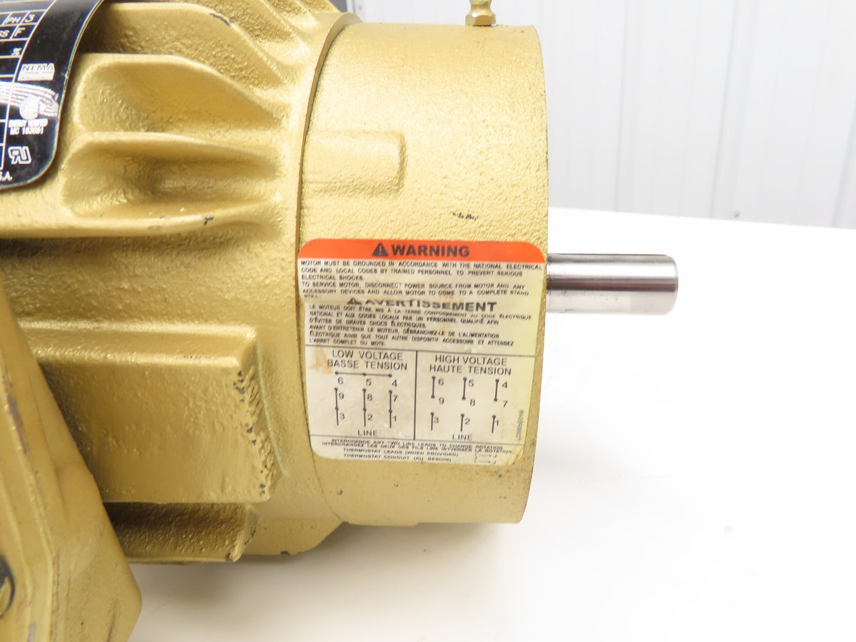 Baldor VEM3587T Super-E AC Motor 2Hp 1750 RPM 230/460V 3PH 145TC TEFC