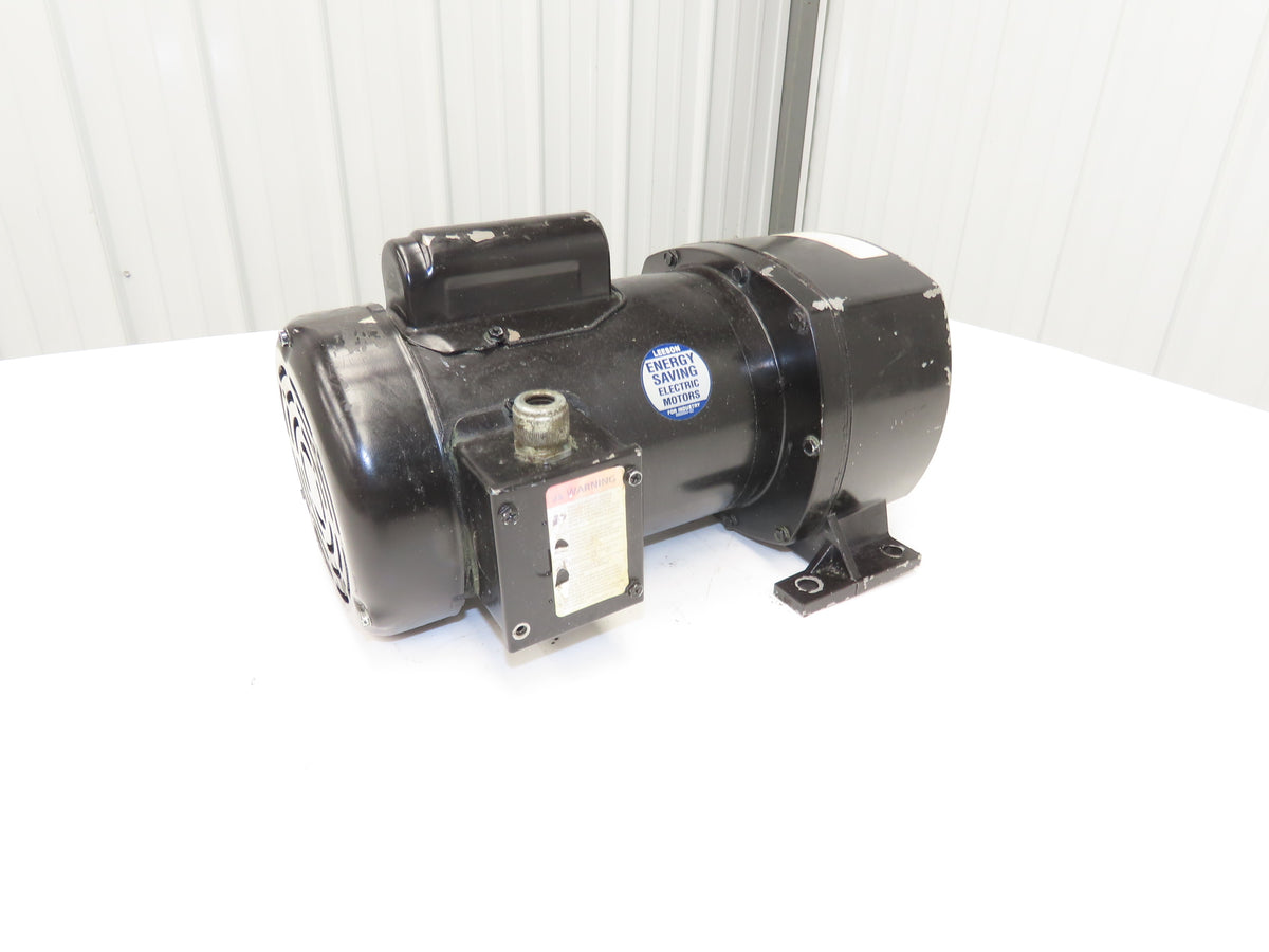 Leeson 107013.00 C4C17FZ37C AC Gearmotor 79:1 Ratio 22rpm .5Hp 115/230V 1PH 48Y
