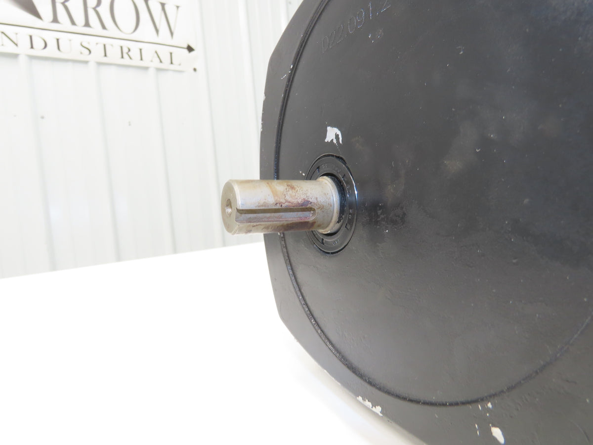 Leeson 107013.00 C4C17FZ37C AC Gearmotor 79:1 Ratio 22rpm .5Hp 115/230V 1PH 48Y