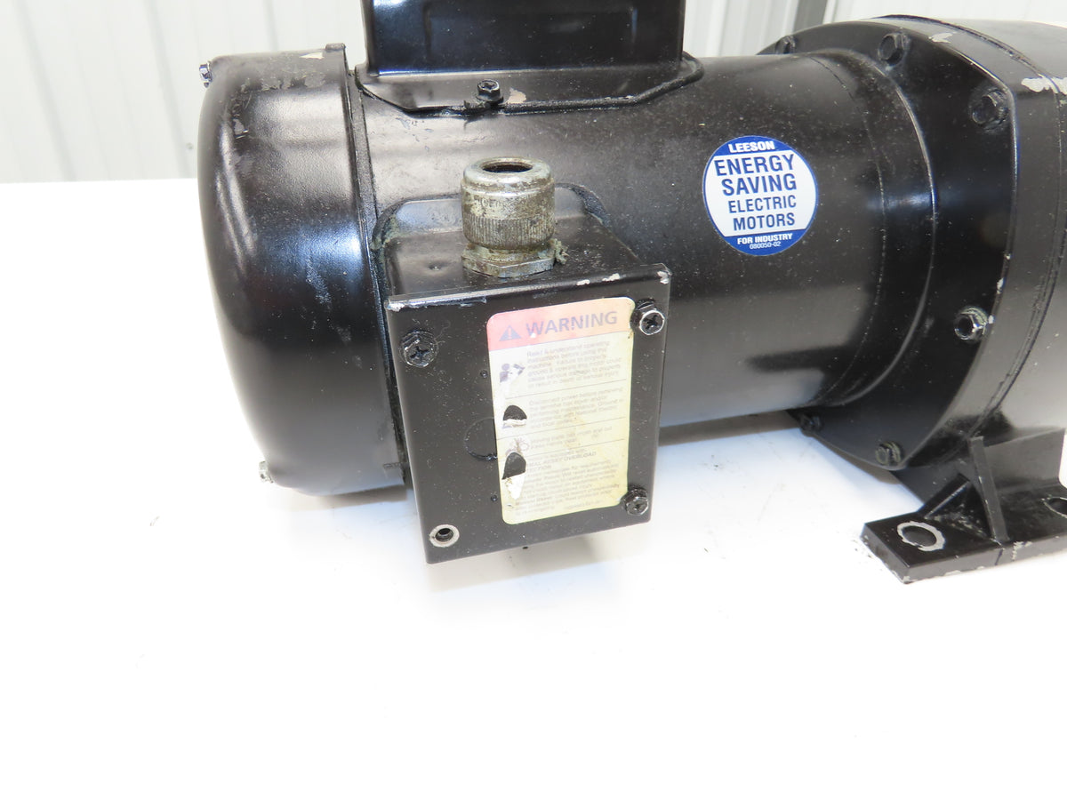 Leeson 107013.00 C4C17FZ37C AC Gearmotor 79:1 Ratio 22rpm .5Hp 115/230V 1PH 48Y