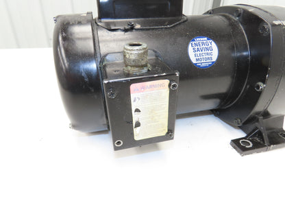 Leeson 107013.00 C4C17FZ37C AC Gearmotor 79:1 Ratio 22rpm .5Hp 115/230V 1PH 48Y