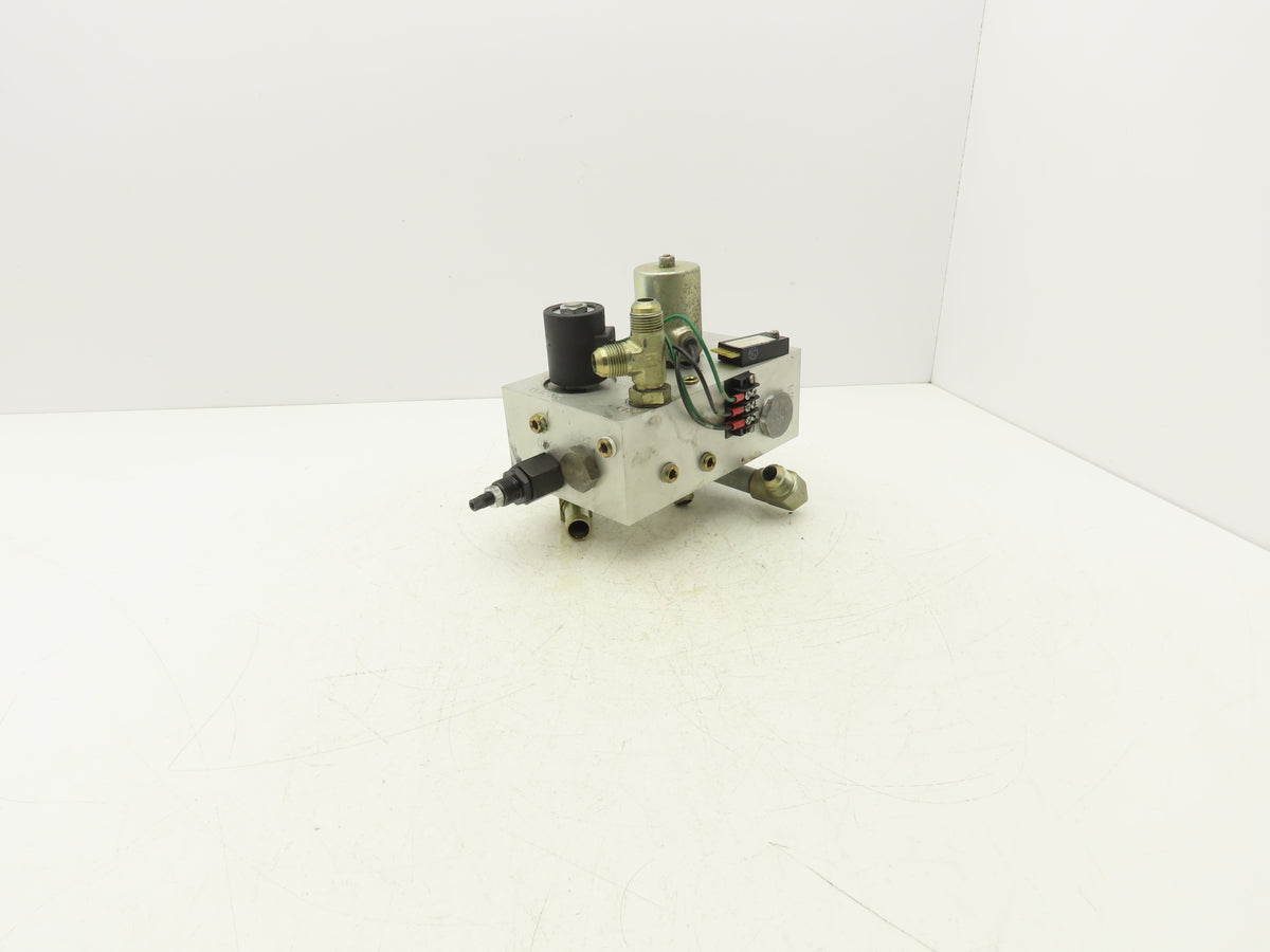 Raymond Forklift Hydraulic Manifold Block Assembly Removed From 640-C40TT