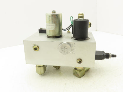 Raymond Forklift Hydraulic Manifold Block Assembly Removed From 640-C40TT
