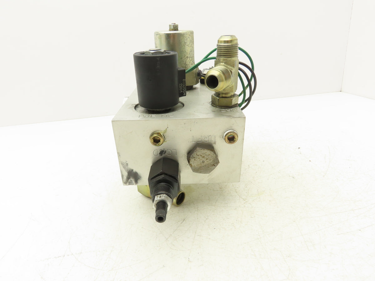 Raymond Forklift Hydraulic Manifold Block Assembly Removed From 640-C40TT