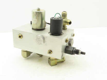 Raymond Forklift Hydraulic Manifold Block Assembly Removed From 640-C40TT